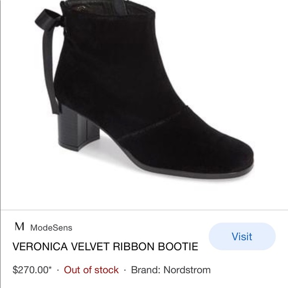 Patricia Green - Black Velvet booties - Picture 3 of 9